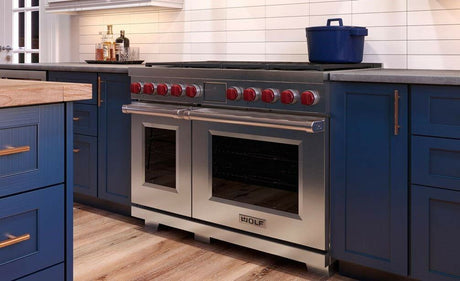 Wolf DF48850/S/P 48" Dual Fuel Range - 8 Burners