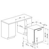 Smeg DI211DS Fully Integrated Dishwasher