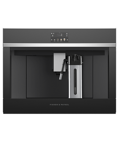 Fisher & Paykel EB60DSX1 60cm Series 9 Contemporary Built-in Coffee Maker - Stainless Steel