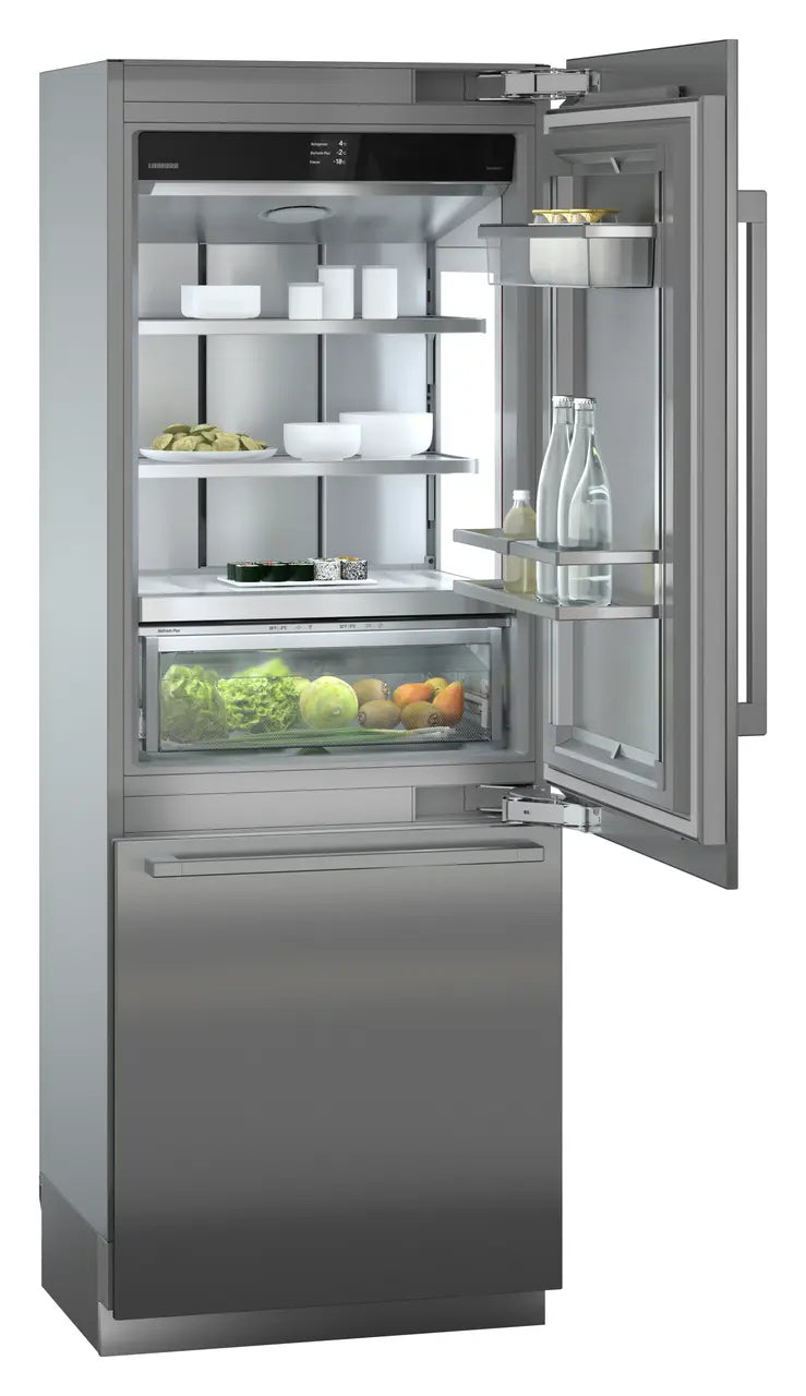 LIEBHERR ECBN 9471 - Integrated Fridge Freezer with BioFresh and NoFrost - Plumbed In Water and Ice Dispensers - Right Hand Hinge