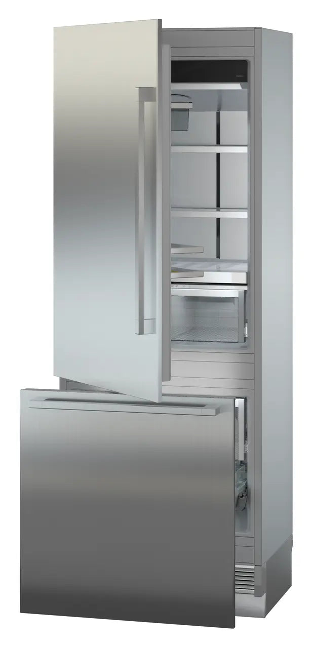 LIEBHERR ECBN 9471 - Integrated Fridge Freezer with BioFresh & NoFrost - Plumbed In Water and Ice Dispensers -  Left Hand Hinge