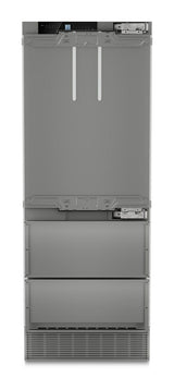 LIEBHERR ECBNe 7870 - Integrated Fridge Freezer with BioFresh & NoFrost - Plumed In Ice Maker - Right Hand Hinge