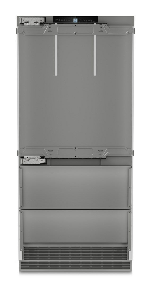 LIEBHERR ECBNe 8871 - Integrated Fridge Freezer with BioFresh & NoFrost - Plumbed In Ice Maker -  Left Hand Hinge
