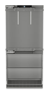 LIEBHERR ECBNe 8871 - Integrated Fridge Freezer with BioFresh & NoFrost - Plumbed In Ice Maker -  Left Hand Hinge