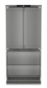 LIEBHERR ECBNe 8872 - Integrated American Fridge Freezer with BioFresh & NoFrost - Plumbed In Ice Maker