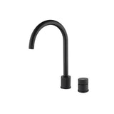 1810 Finire Knurled Two Hole Tap - FIN/07/MB - Matte Black