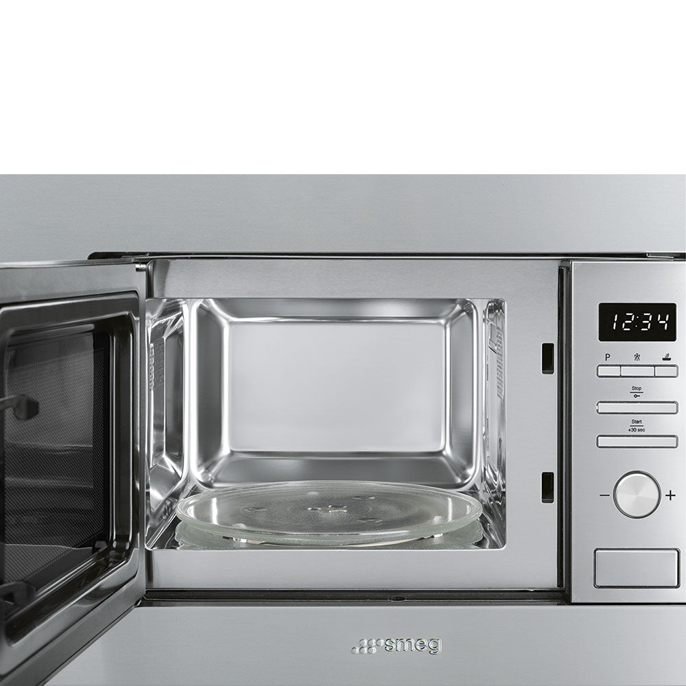 Smeg FMI020X 20 l Built-in Microwave with grill in Stainless steel