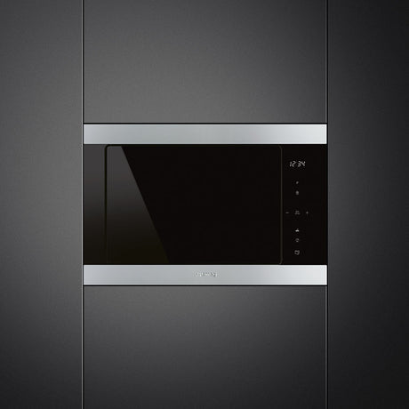 Smeg FMI325X 25 l Built-in Microwave with grill - Stainless steel