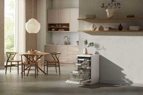 Miele G5740SC 45cm Wide White Freestanding Slimline Dishwasher