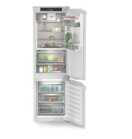 LIEBHERR ICBNdi 5163 Prime - Integrated Fridge Freezer with BioFresh & NoFrost - Plumbed In Ice Maker