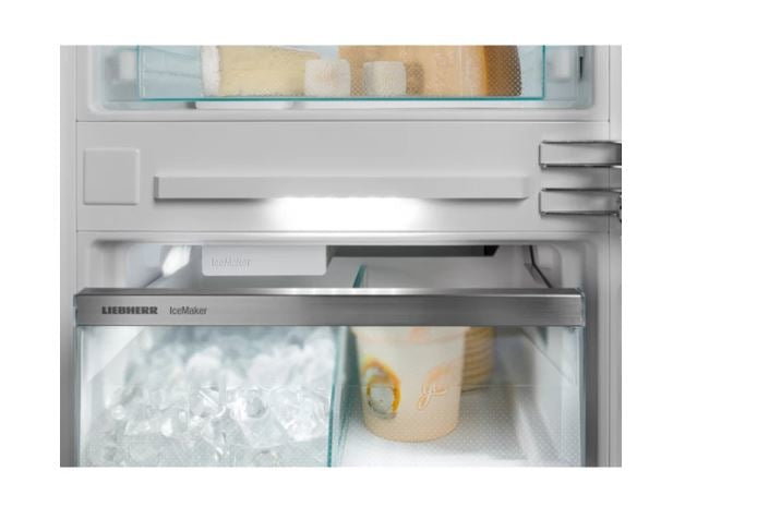 LIEBHERR ICBNdi 5163 Prime - Integrated Fridge Freezer with BioFresh & NoFrost - Plumbed In Ice Maker