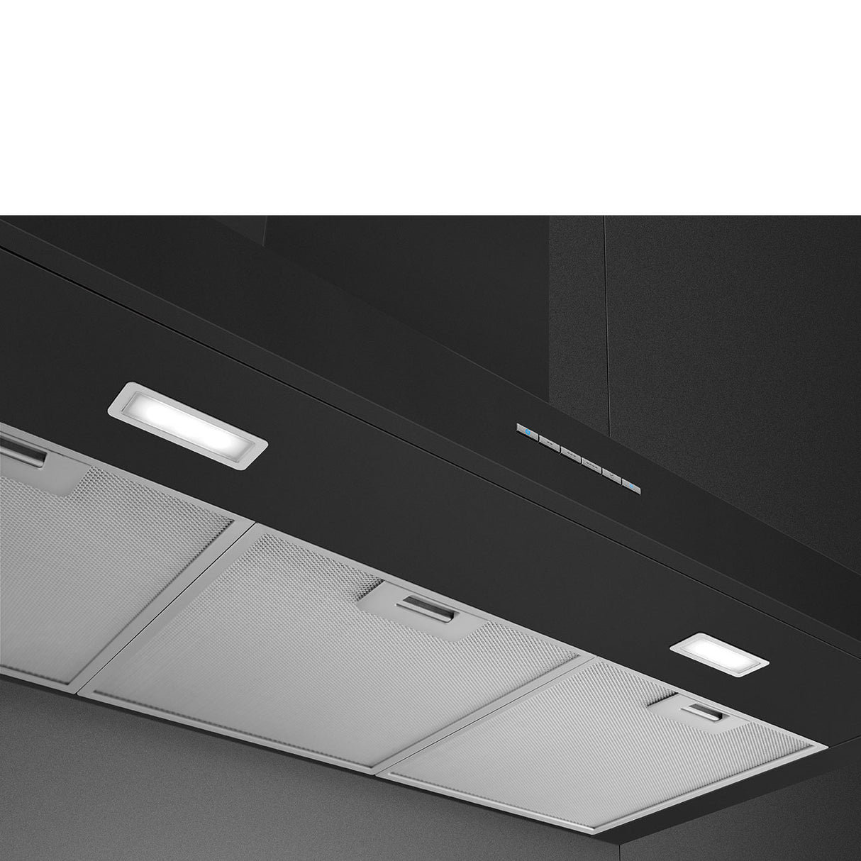Smeg KBT900NE Universal Chimney Cooker Hood, Matte Black