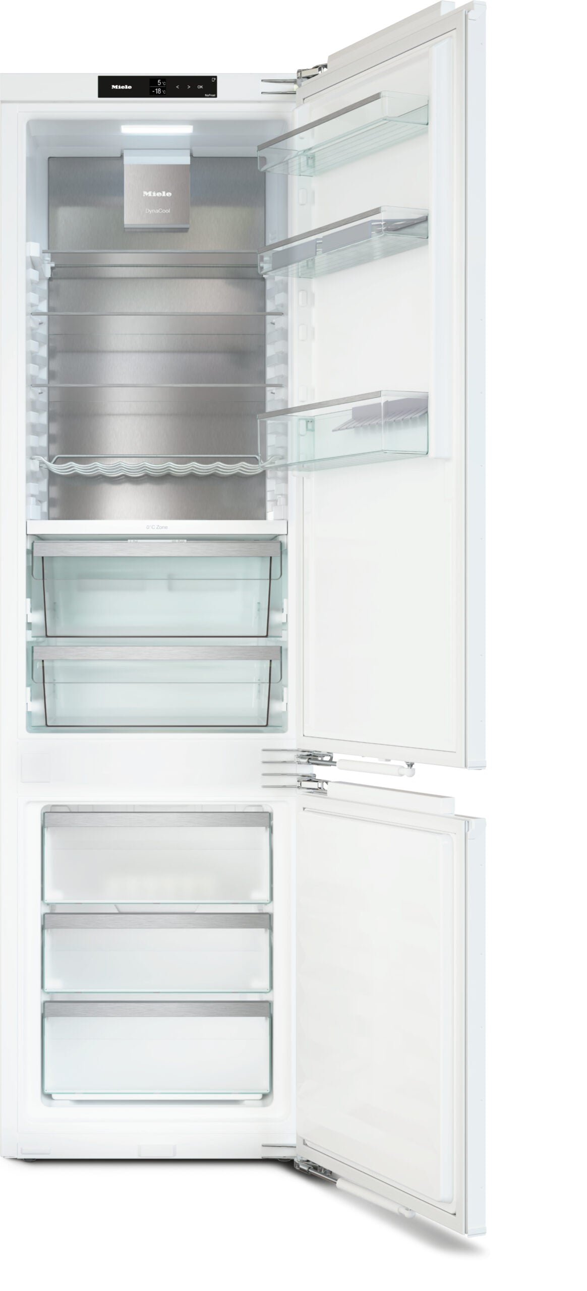 Miele KFN7844C Fully Integrated 70/30 Fridge-Freezer – Fixed Hinge