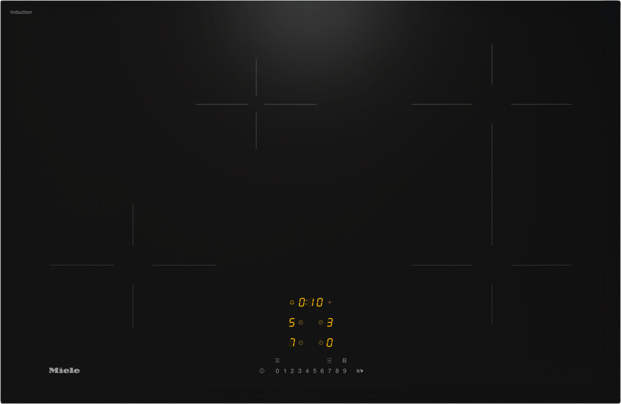 Miele KM7373FL 80cm Wide Induction Hob - Black