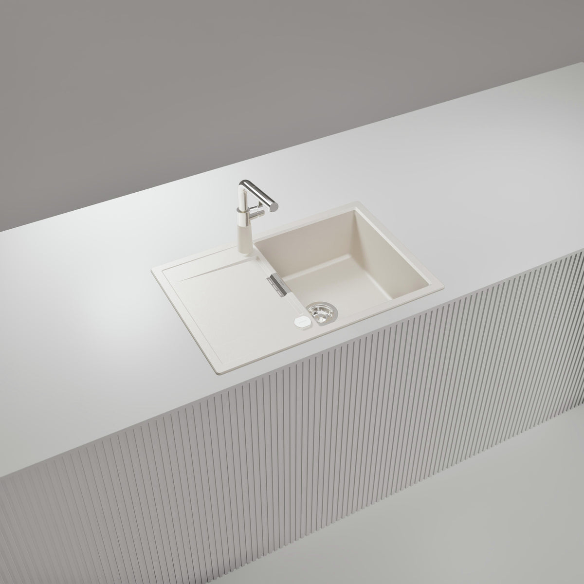 1810 / Schock - MONO D-100 1.0 Bowl Inset Sink SCH-MOND100APOL/2345 - Polaris