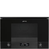 Smeg MP122B3 22 l Built-in Microwave with grill in Black