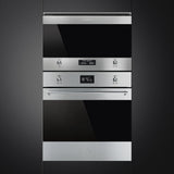 Smeg MP322X1 22 l Built-in Microwave with grill in Stainless steel