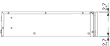 Bora MS140 14cm High Fully Integrated Warming Drawer