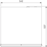 Bora MSS290 29cm High Black Glass Built-in Warming Drawer