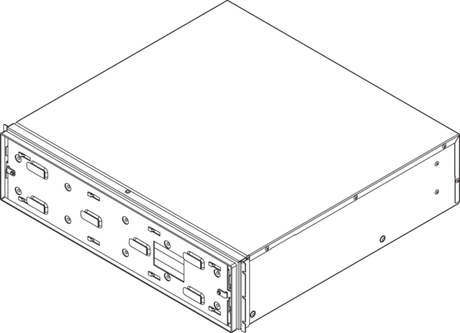 Bora MSS140 14cm High Black Glass Built-in Warming Drawer