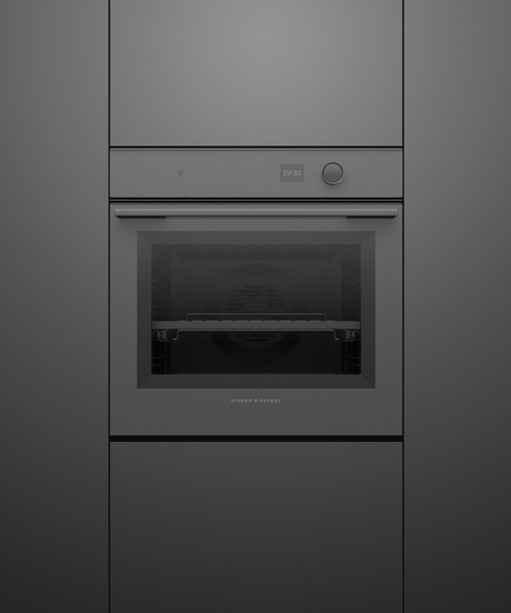 Fisher & Paykel OB60SM16PLB1 60cm Series 7 Minimal Pyrolytic Oven - Black