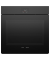 Fisher & Paykel OB60SMPTNB1 60cm Series 9 Minimal Handleless Pyrolytic Oven - Black