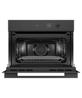Fisher & Paykel OM60NMLB1 60cm Series 7 Minimal Compact Combi-Microwave Oven - Black
