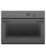 Fisher & Paykel OM60NMLG1 60cm Series 7 Minimal Compact Combi-Microwave Oven - Grey