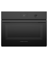 Fisher & Paykel OM60NMTDB1 60cm Series 9 Minimal Compact Combi-Microwave Oven - Black