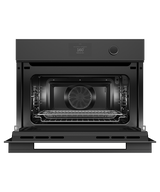 Fisher & Paykel OM60NMTDB1 60cm Series 9 Minimal Compact Combi-Microwave Oven - Black