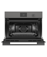 Fisher & Paykel OM60NMTDG1 60cm Series 9 Minimal Compact Combi-Microwave Oven - Grey