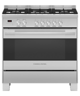 Fisher & Paykel OR90SDG4X1 90cm Series 7 Contemporary Dual Fuel 5 Burner Freestanding Cooker - Stainless Steel