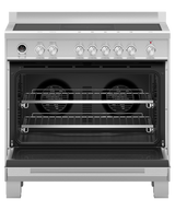 Fisher & Paykel OR90SDI6X1 90cm Series 9 Contemporary 5 Zone Induction Pyrolytic Freestanding Cooker - Stainless Steel