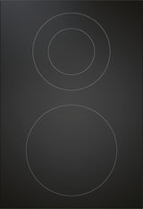 Bora PKCH3 40cm Pro Hyper cooktop 1-ring - 2-ring - Black