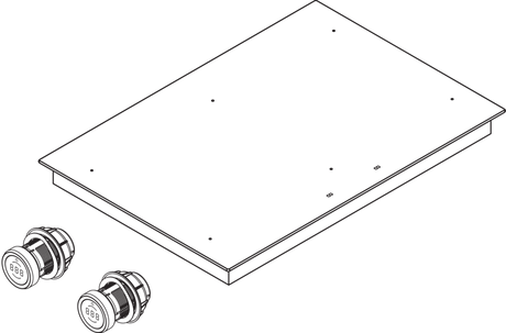 Bora PKFI3 40cm Pro Surface Induction Cooktop - Black