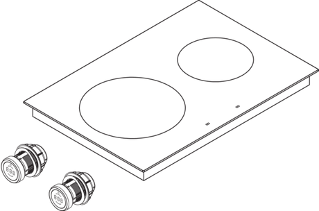 Bora PKI3 40cm Pro induction cooktop - Black