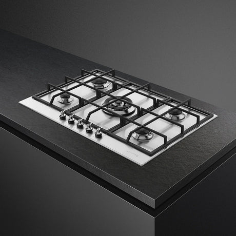 Smeg PX375 73 cm Classic Gas Hob Stainless Steel