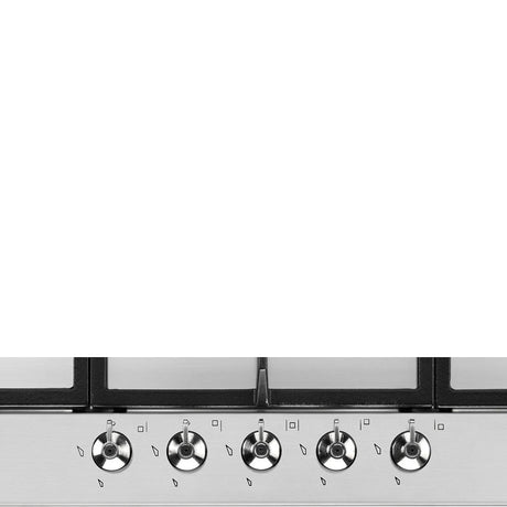 Smeg PX375 73 cm Classic Gas Hob Stainless Steel