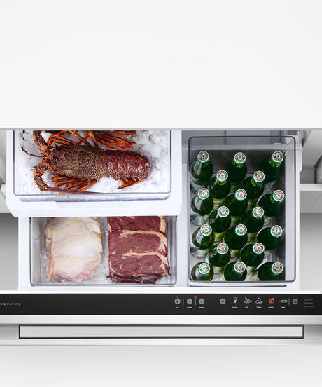 Fisher & Paykel RB9064S1 90cm Series 9 Integrated CoolDrawer™ Multi-temperature Drawer - Panel Ready