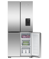 Fisher & Paykel RF500QNUX1 498L Series 7 Quad Door Refrigerator Freezer - Stainless Steel