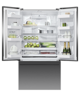 Fisher & Paykel RF540ADUB7 569L Series 7 French Door Refrigerator Freezer - Black Stainless Steel