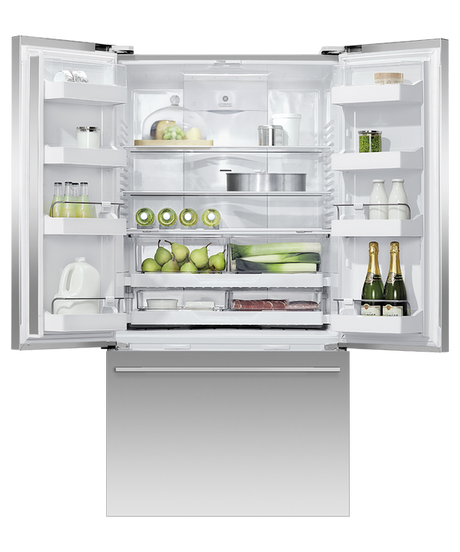 Fisher & Paykel RF610ADJX7 569L Series 7 French Door Refrigerator Freezer - Stainless Steel