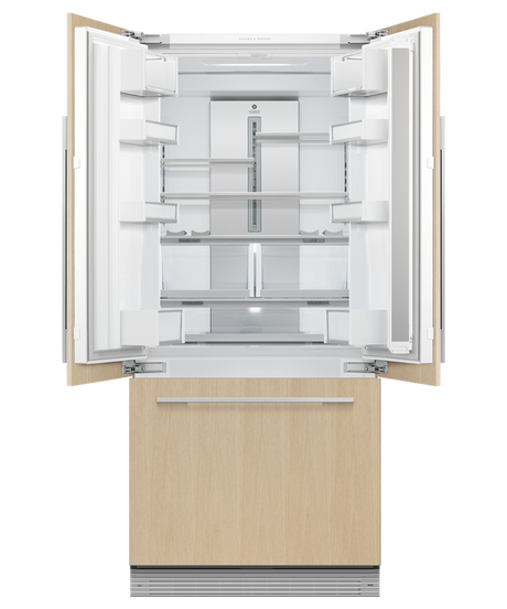 Fisher & Paykel RS80A3 80cm Series 7 Integrated French Door Refrigerator - Panel Ready