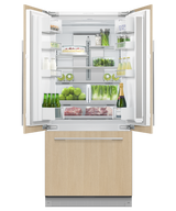 Fisher & Paykel RS80A3 80cm Series 7 Integrated French Door Refrigerator - Panel Ready
