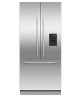 Fisher & Paykel RS80AU3 80cm Series 7 Integrated French Door Refrigerator Freezer - Panel Ready