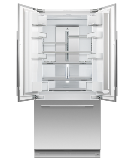 Fisher & Paykel RS80AU3 80cm Series 7 Integrated French Door Refrigerator Freezer - Panel Ready