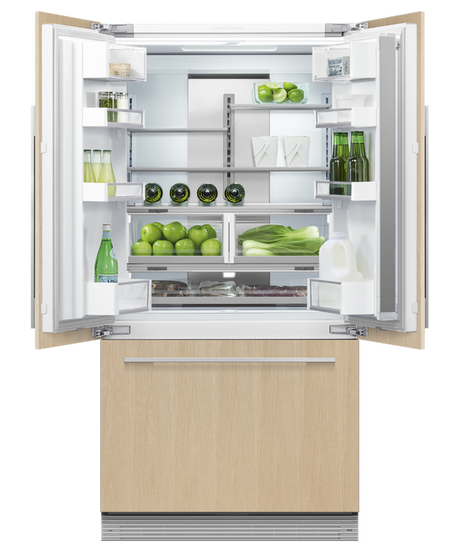 Fisher & Paykel RS90A3 90cm Series 7 Integrated French Door Refrigerator Freezer - Panel Ready