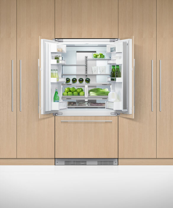 Fisher & Paykel RS90A3 90cm Series 7 Integrated French Door Refrigerator Freezer - Panel Ready