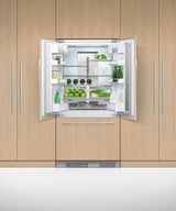 Fisher & Paykel RS90A3 90cm Series 7 Integrated French Door Refrigerator Freezer - Panel Ready