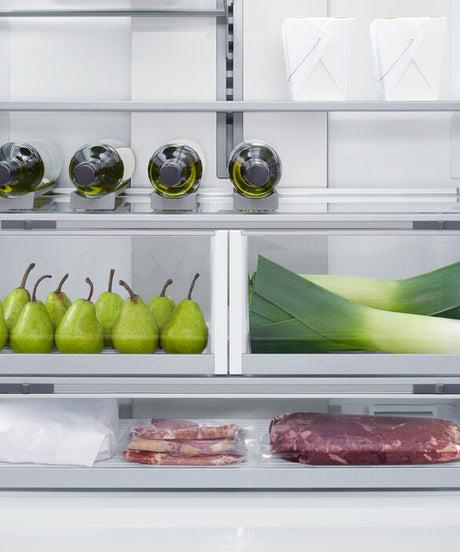 Fisher & Paykel RS90AU3 90cm Series 7 Integrated French Door Refrigerator Freezer - Panel Ready